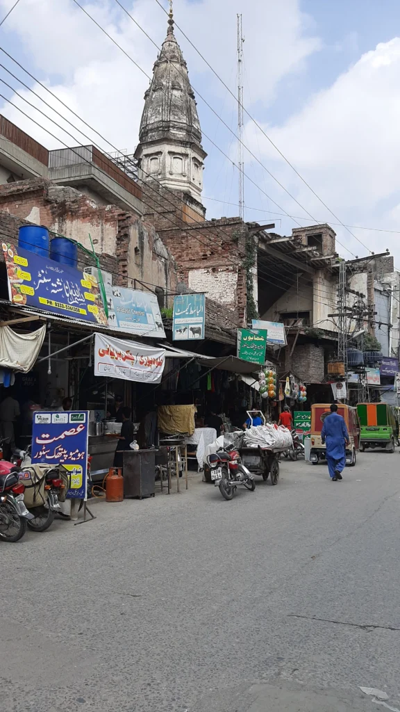 Old Hindu Temple in Raja Bazar