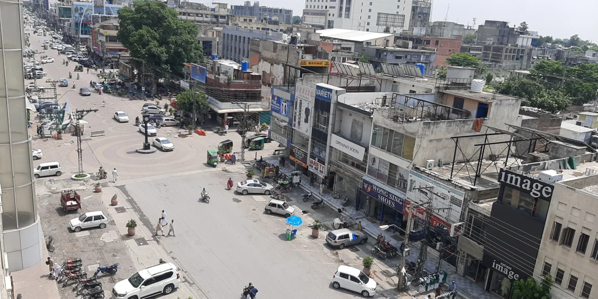 Saddar Bazar View from top